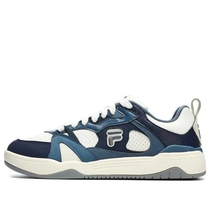 FILA FUSION Smash Sneakers 'Navy White' T12M243227FWM sold by KicksCrew