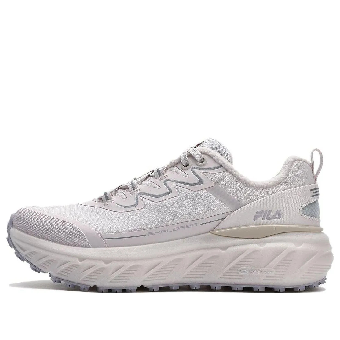 (WMNS) FILA Versatile Casual Non-Slip Durable Running Shoes 'White pink' A12W341219FPP sold by KicksCrew