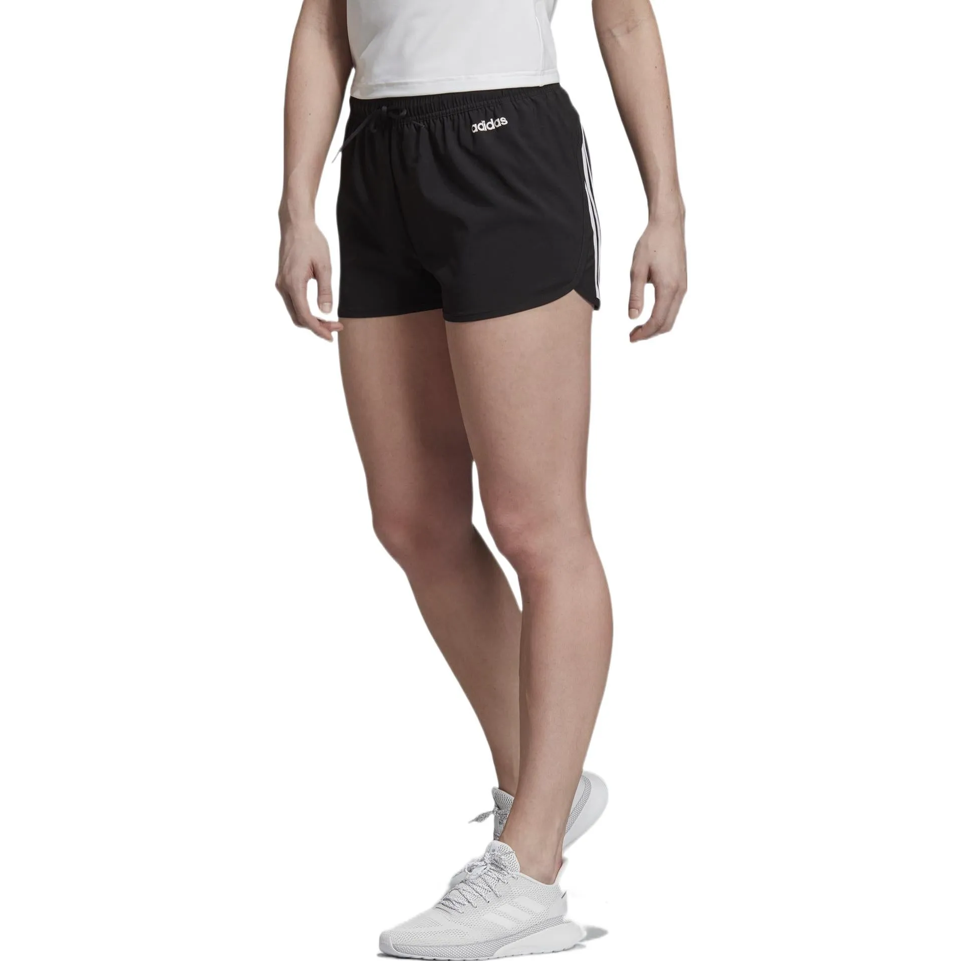 (WMNS) adidas Designed 2 Move 3-Stripes Shorts 'Black' EI5541 sold by KicksCrew product image thumbnail 3