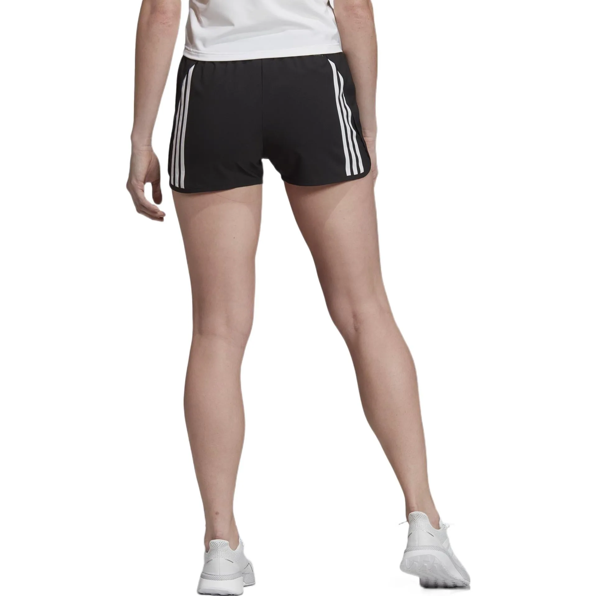 (WMNS) adidas Designed 2 Move 3-Stripes Shorts 'Black' EI5541 sold by KicksCrew product image thumbnail 4