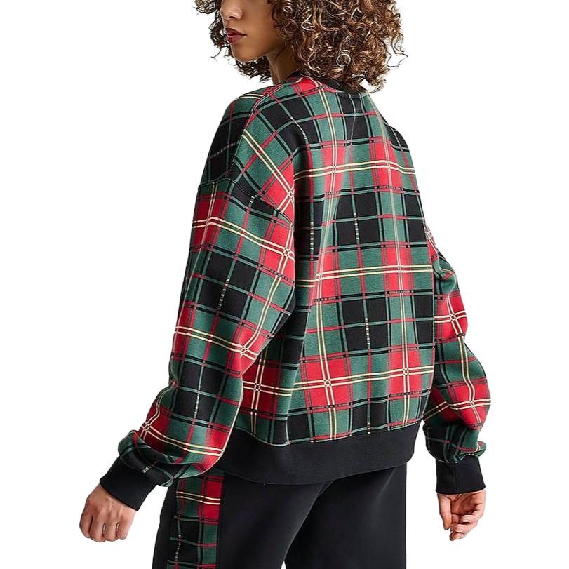 (WMNS) Air Jordan Brooklyn Fleece Crew 'Green Red' DV1996-010 sold by KicksCrew product image thumbnail 4