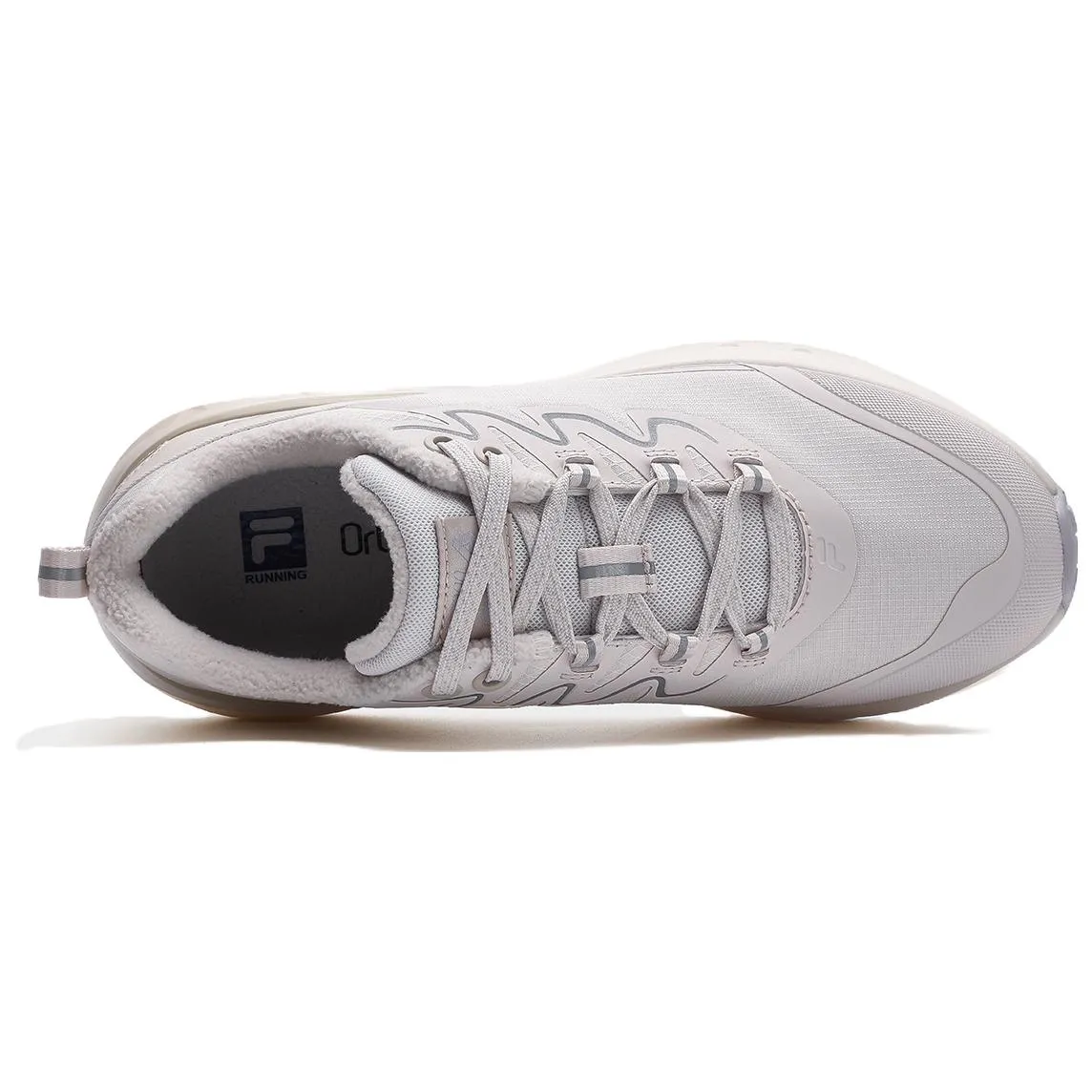 (WMNS) FILA Versatile Casual Non-Slip Durable Running Shoes 'White pink' A12W341219FPP sold by KicksCrew product image thumbnail 3