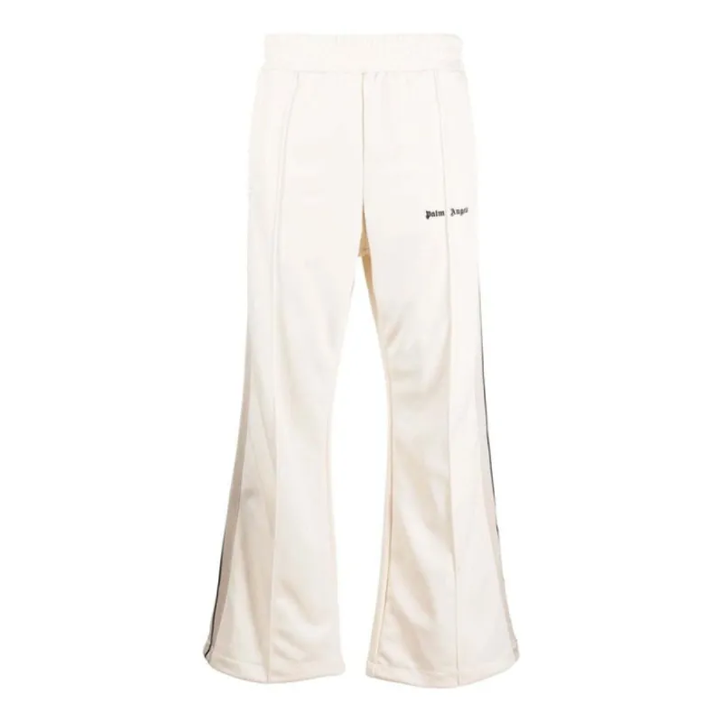 Palm Angels Flare Track Pants 'Butter' PMCJ024F23FAB0010410 sold by KicksCrew