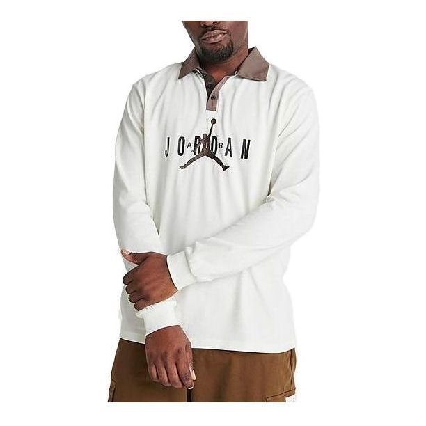 Air Jordan Essentials Rugby Top 'Sail' DV7654-133 sold by KicksCrew