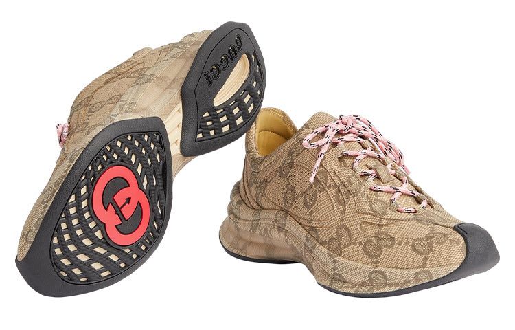 (WMNS) Gucci Run Sneaker 'Beige Ebony Monogram' 725612-AABEB-9742 sold by KicksCrew product image thumbnail 10