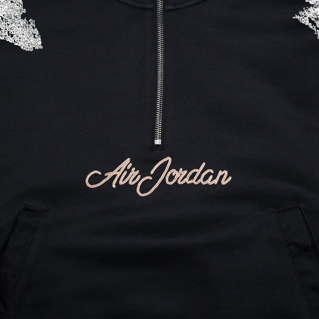 Air Jordan Remastered Half Zip Jacket Pullover 'Black Smoke Grey' CJ0268-010 sold by KicksCrew product image thumbnail 2