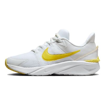 (GS) Nike Star Runner 4 'White Yellow' DX7615-101 sold by KicksCrew