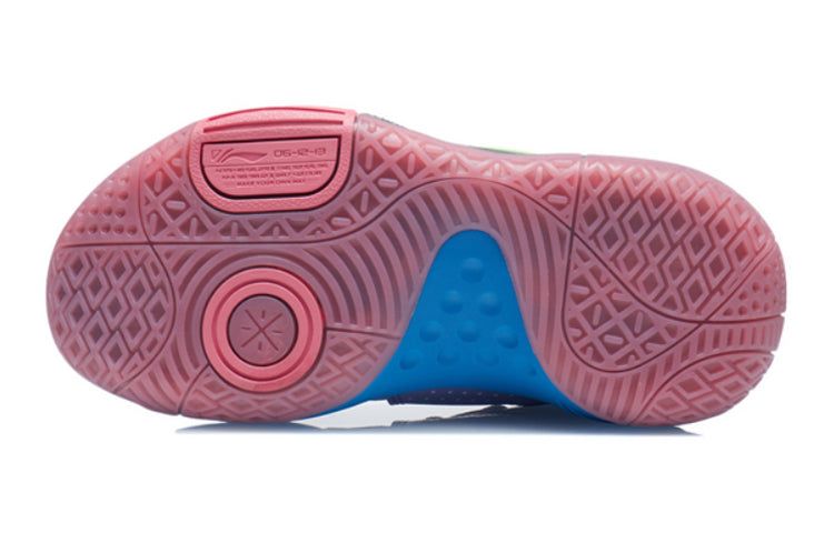 (GS) Li-Ning Wade All City 9 V1.5 Mid 'Purple Green' YKBR044-5 sold by KicksCrew product image thumbnail 5