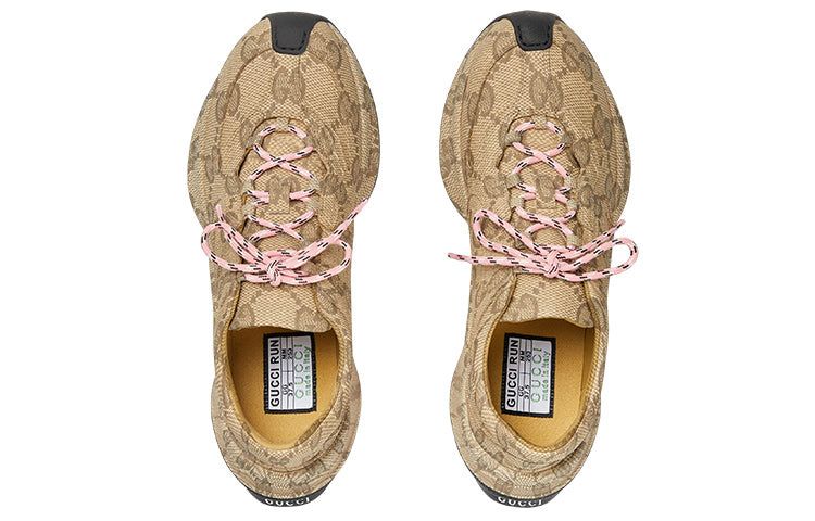 (WMNS) Gucci Run Sneaker 'Beige Ebony Monogram' 725612-AABEB-9742 sold by KicksCrew product image thumbnail 6