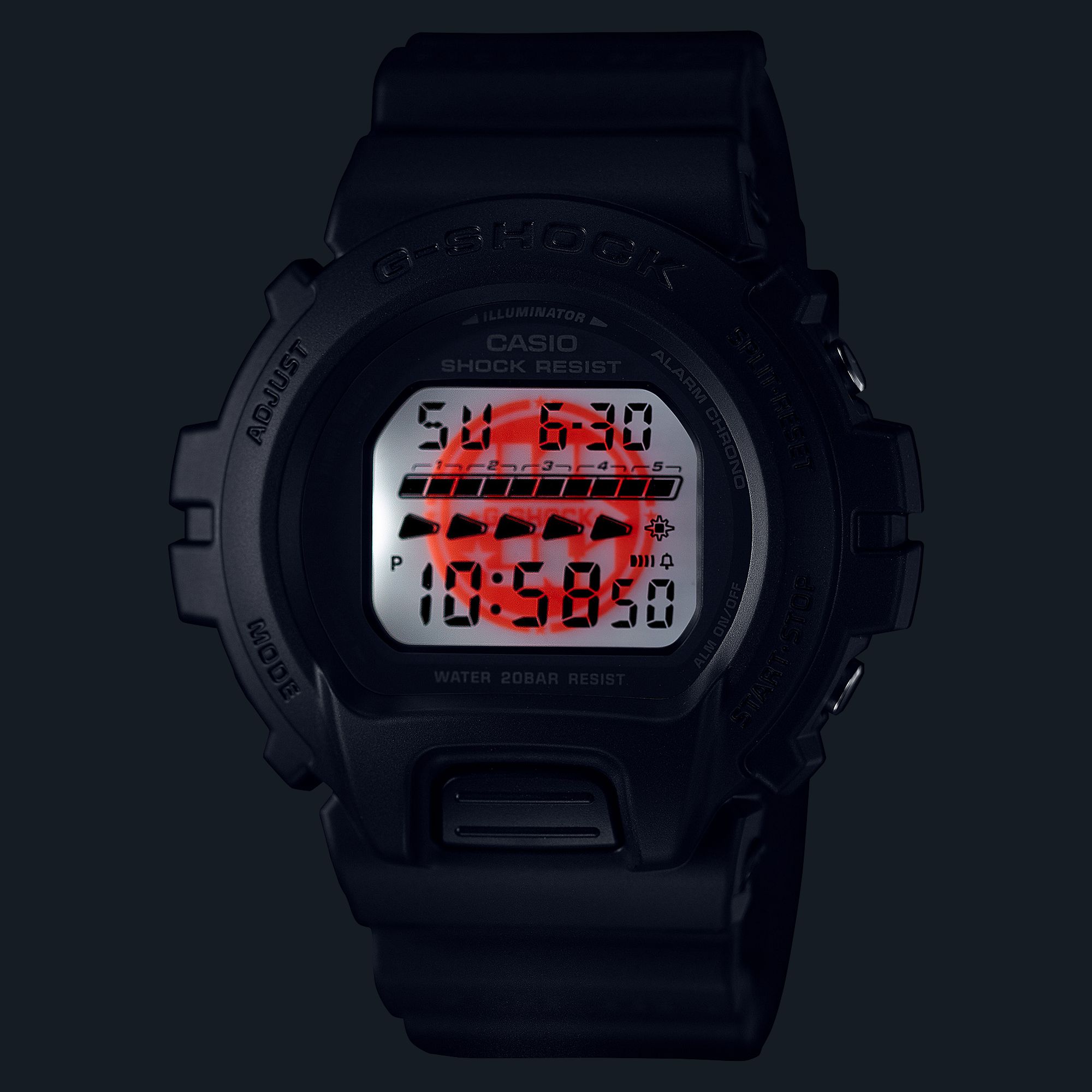 CASIO G-Shock Digital 'Black' DW-6640RE-1PR sold by KicksCrew product image thumbnail 4
