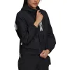 (WMNS) adidas Sportswear W.N.D. Windbreaker 'Black White' GT9754 sold by KicksCrew