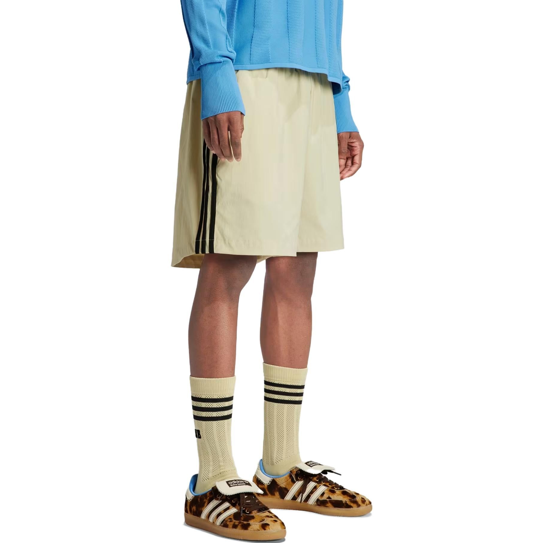 adidas x Wales Bonner Statement Football Shorts 'Sandy Beige' IT9776 sold by KicksCrew product image thumbnail 4