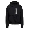 (WMNS) adidas Sportswear W.N.D. Windbreaker 'Black White' GT9754 sold by KicksCrew