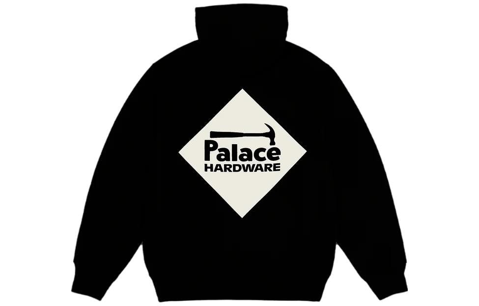 Palace Fw23 Hardware Hoodie 'Black' P25HD011 sold by KicksCrew product image thumbnail 2