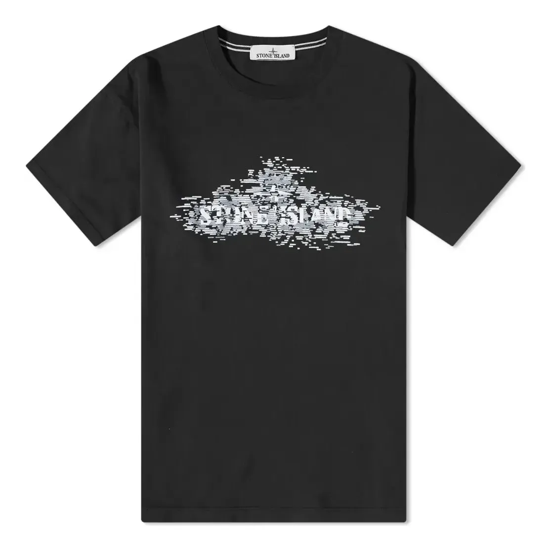 STONE ISLAND Institutional Two Graphic T-shirt 'Black' 78152NS90-V0029 sold by KicksCrew