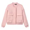 (WMNS) FILA Bomber Jacket 'Pink' F11W132554F-PK sold by KicksCrew