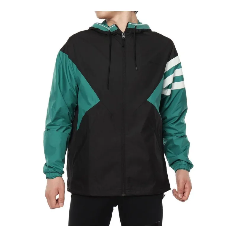 Adidas Neo M CS XIELD WB Sports Jacket 'Black Green' DW8098 sold by KicksCrew