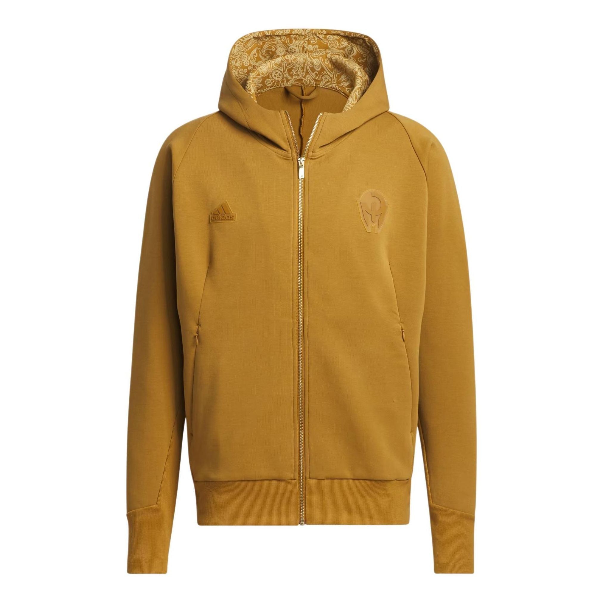 adidas Mahomes Z.N.E. Premium Full-Zip Sweatshirt 'Brown' IM8085 sold by KicksCrew