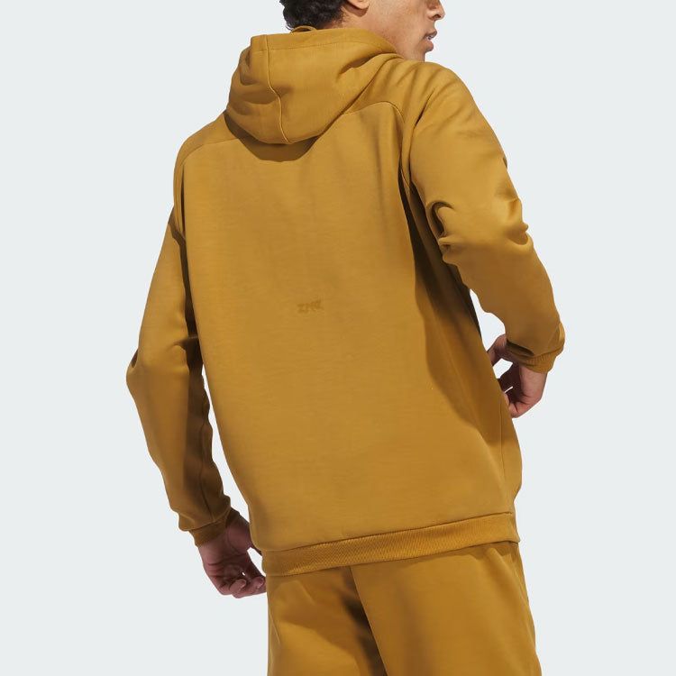 adidas Mahomes Z.N.E. Premium Full-Zip Sweatshirt 'Brown' IM8085 sold by KicksCrew product image thumbnail 3