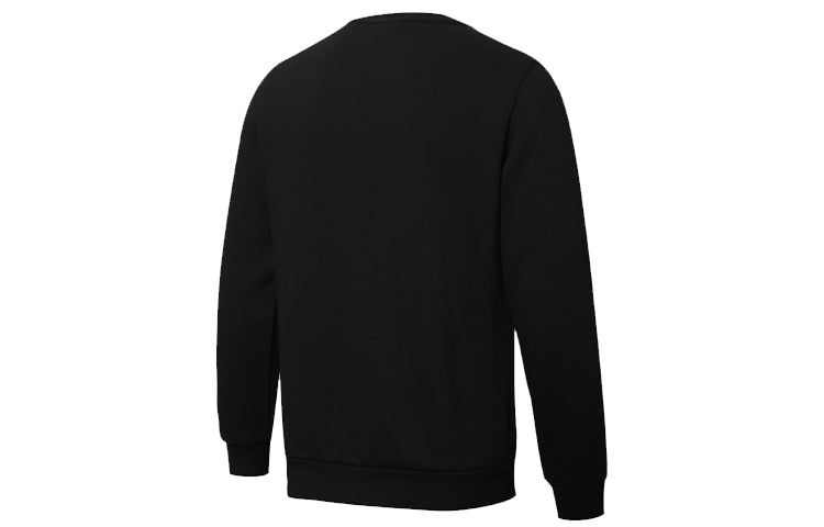 Puma Essentials Fleece Crewneck Sweatshirt 'Black White' 586936-01 sold by KicksCrew product image thumbnail 2