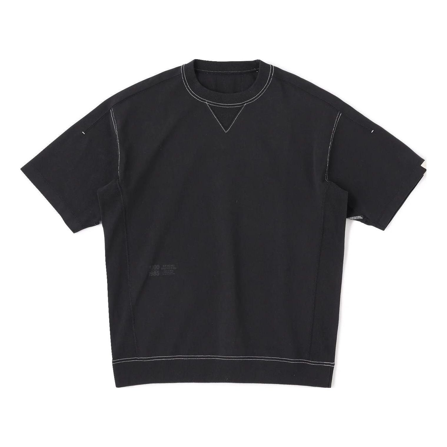 New Balance 1000 Short Sleeve T-Shirt Regular Fit 'Black' AMT35027-BK sold by KicksCrew