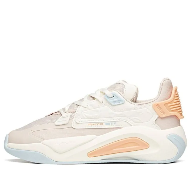 (WMNS) ANTA Life Series Sneakers 'Lotus Grey White' 122118083-3 sold by KicksCrew
