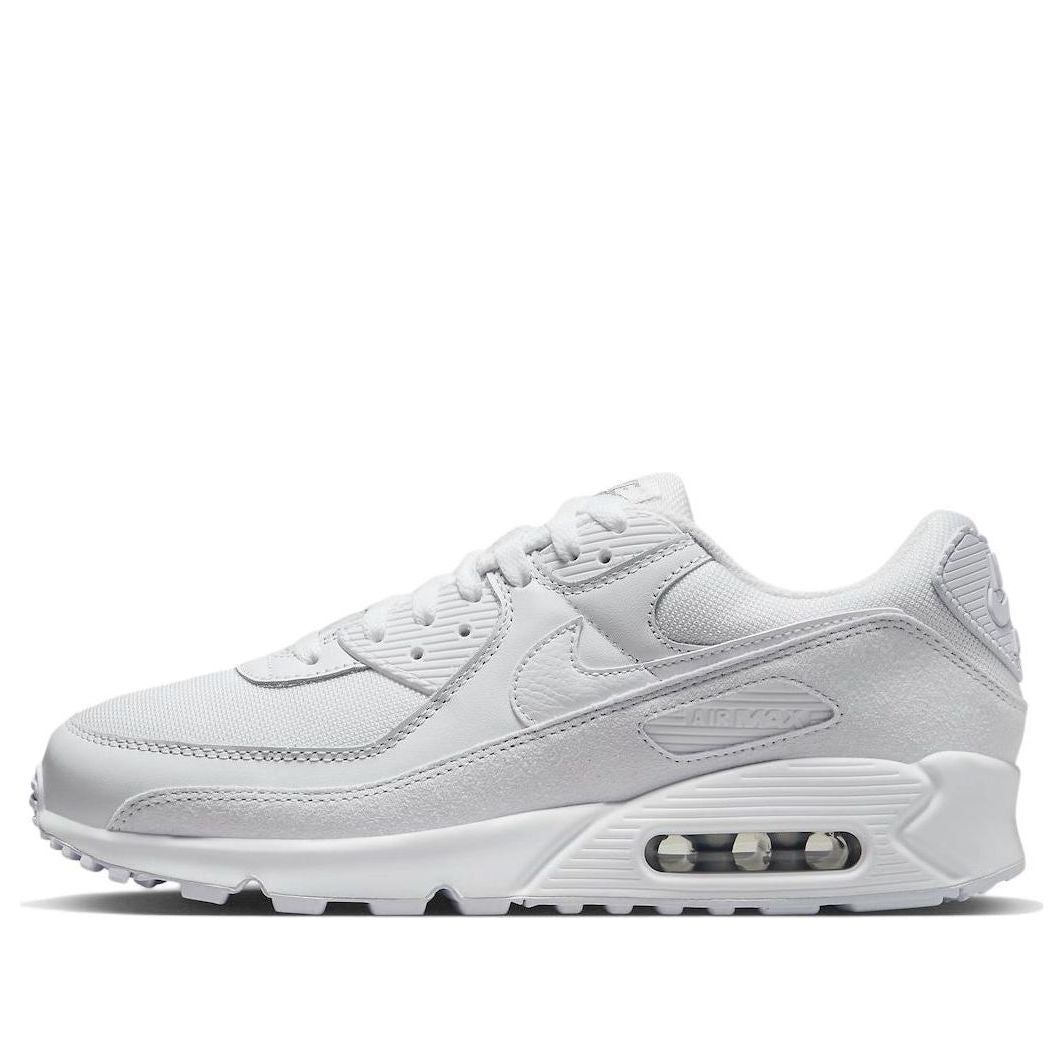 Nike Air Max 90 Premium 'White Metallic Silver' FJ4003-100 sold by KicksCrew