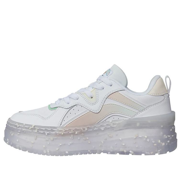 (WMNS) Li-Ning Platform Shoes 'White Pink' AGCS198-2 sold by KicksCrew