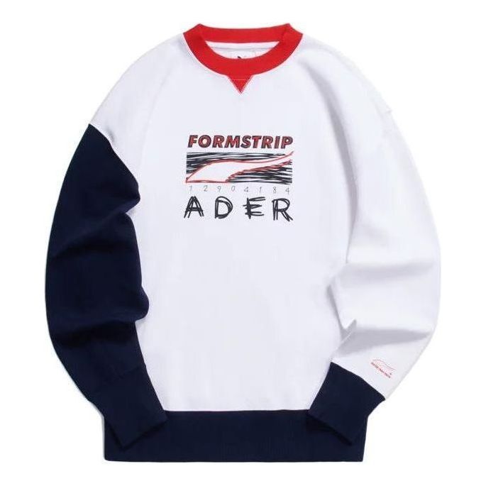 Puma X Ader Error Crew Neck Pullover Sweatshirt 'White' 578489-02 sold by KicksCrew