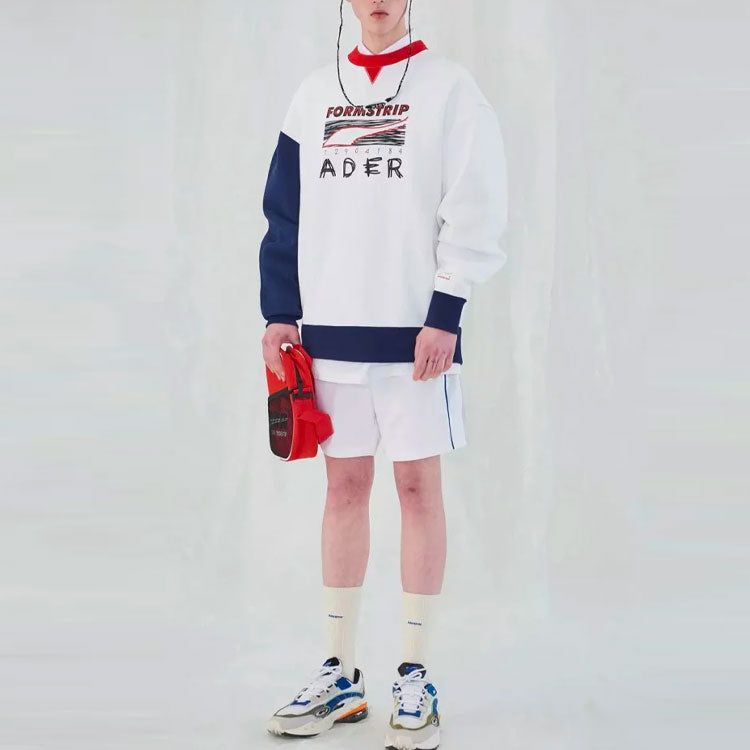 Puma X Ader Error Crew Neck Pullover Sweatshirt 'White' 578489-02 sold by KicksCrew product image thumbnail 4
