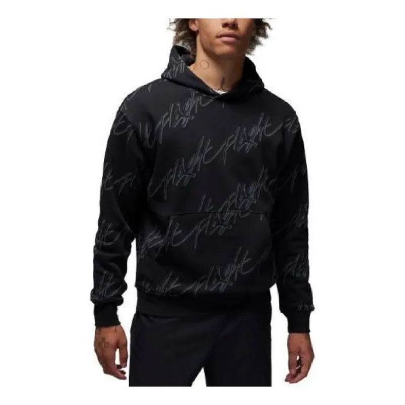 Air Jordan Essentials Fleece Pullover Hoodie 'Black' FB7318-010 sold by KicksCrew