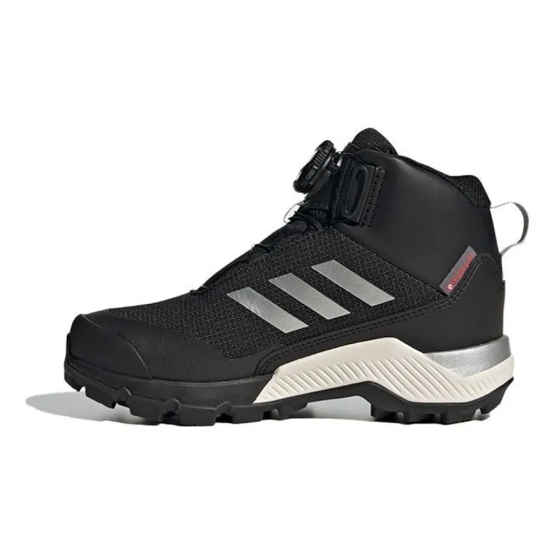 (PS) Adidas Terrex Winter Mid Boa Hiking Shoes 'Core Black Silver Metallic' FU7272 sold by KicksCrew