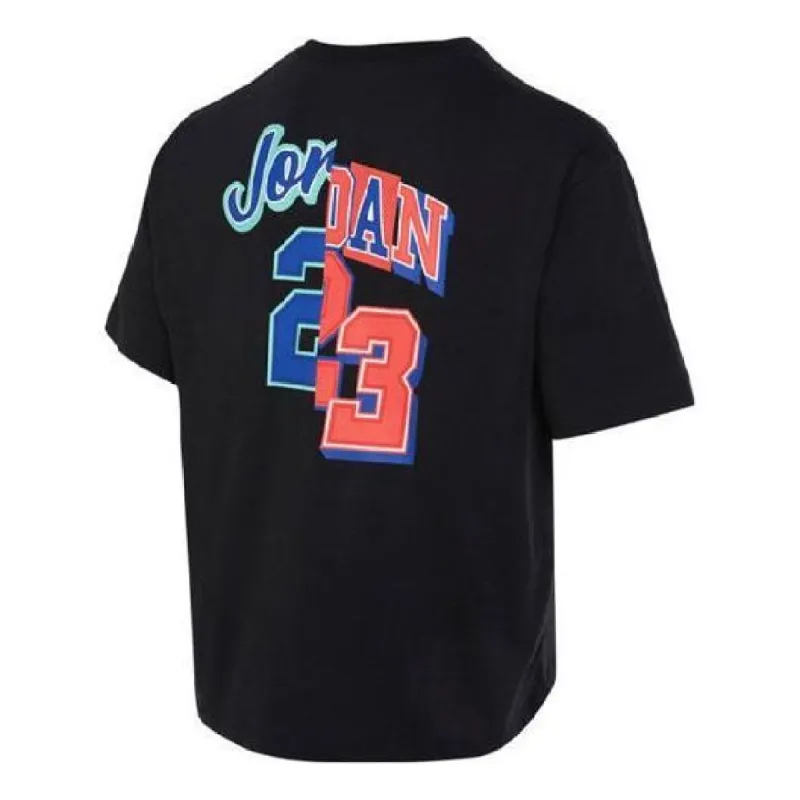 Air Jordan Oversized Crew T-Shirt 'Black' FQ0359-010 sold by KicksCrew