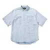 Drew House Lightweight Denim Shirt 'Light Indigo' DR-SS21-88 sold by KicksCrew