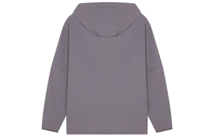 New Balance Logo Print Casual Jacket 'Grey Purple' AMJ22368-ZNC sold by KicksCrew product image thumbnail 2