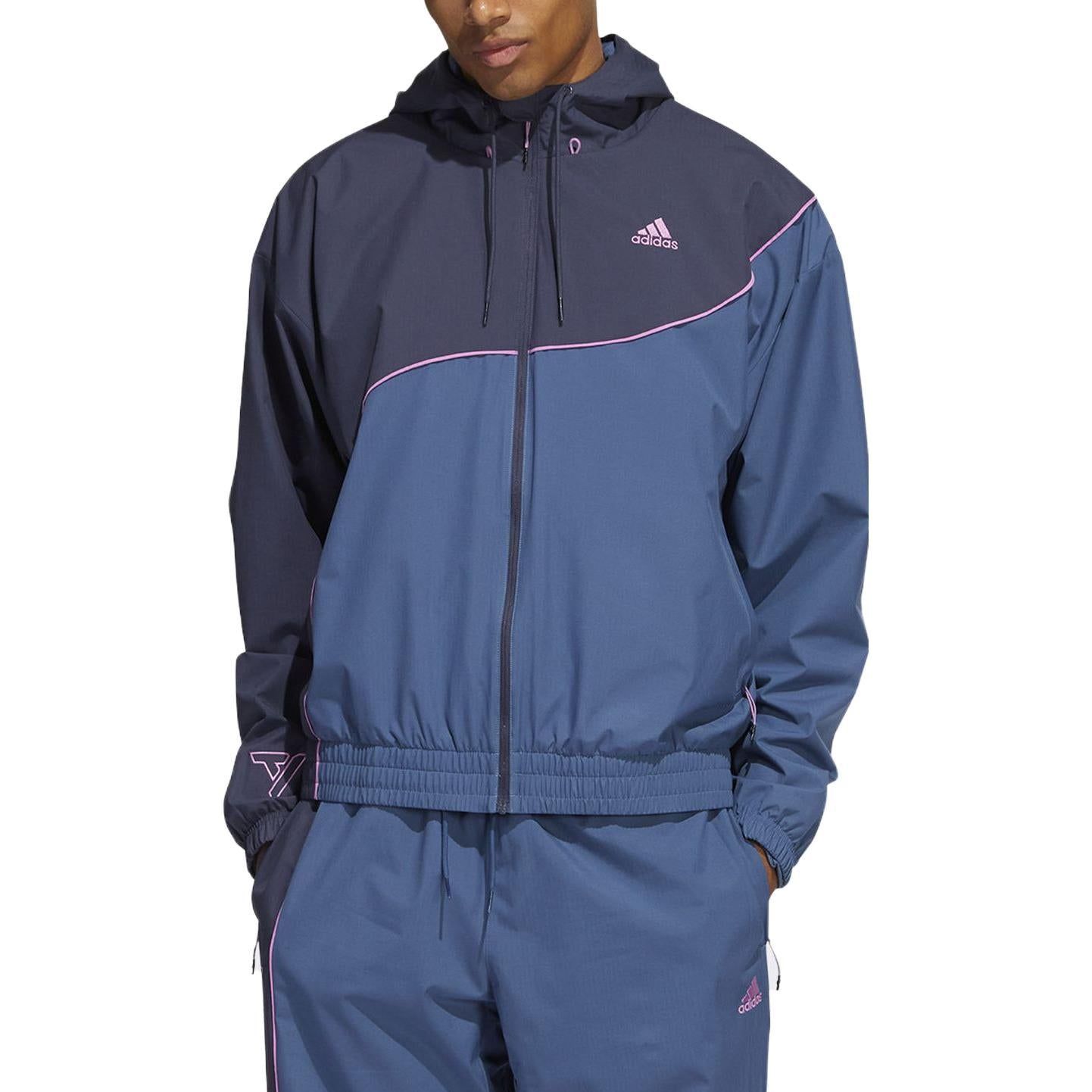 Adidas Trae Windbreak Jacket 'Teal' HN4511 sold by KicksCrew product image thumbnail 2