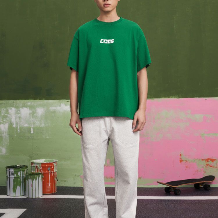 Converse One Star T-Shirt 'Green' 10026573-A03 sold by KicksCrew product image thumbnail 3