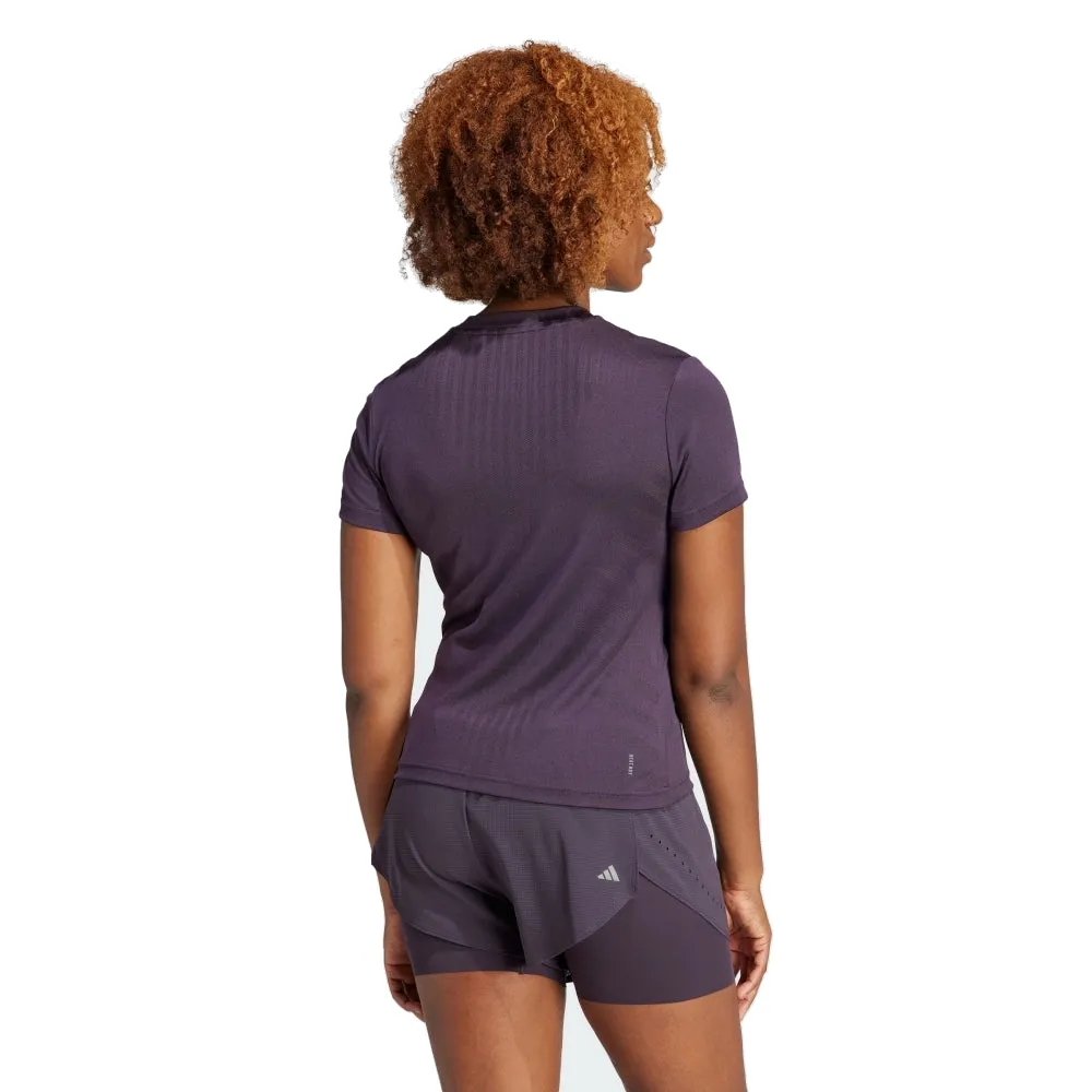 (WMNS) adidas HIIT Airchill Training T-Shirt 'Purple' IP9658 sold by KicksCrew product image thumbnail 3