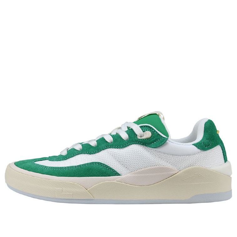 (WMNS) Li-Ning Skate General 'White Green' AEPSA50-4 sold by KicksCrew