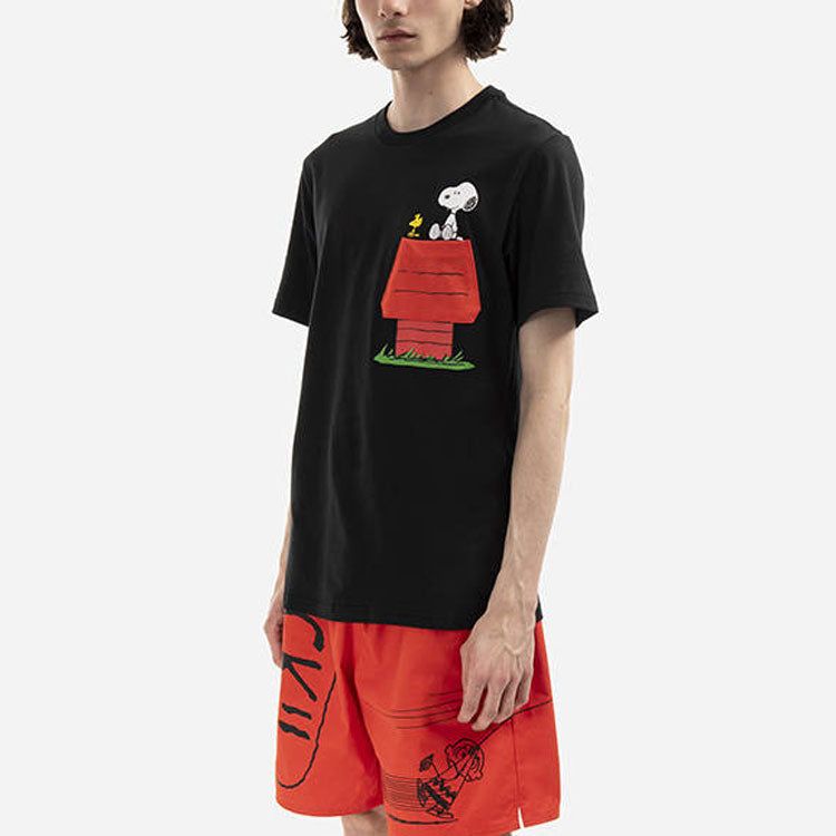 Converse x Peanuts Pocket T-Shirt 'Black' 10024374-A01 sold by KicksCrew product image thumbnail 4