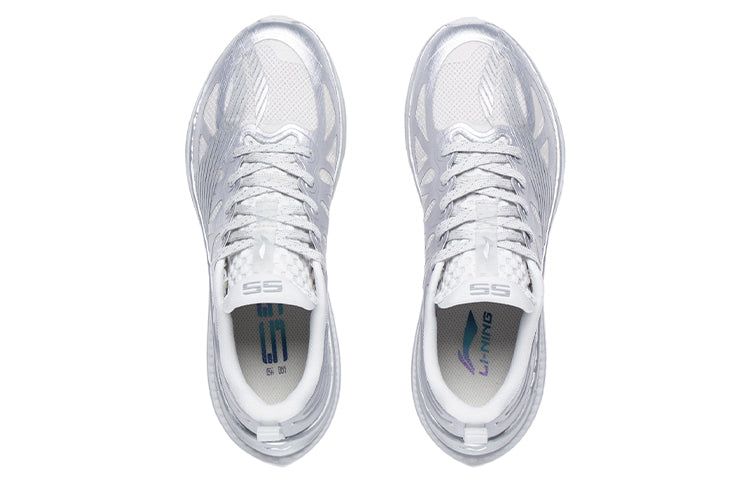 (WMNS) Li-Ning WuShi 5S 2.0 'Silver Grey' ARSS032-2 sold by KicksCrew product image thumbnail 3
