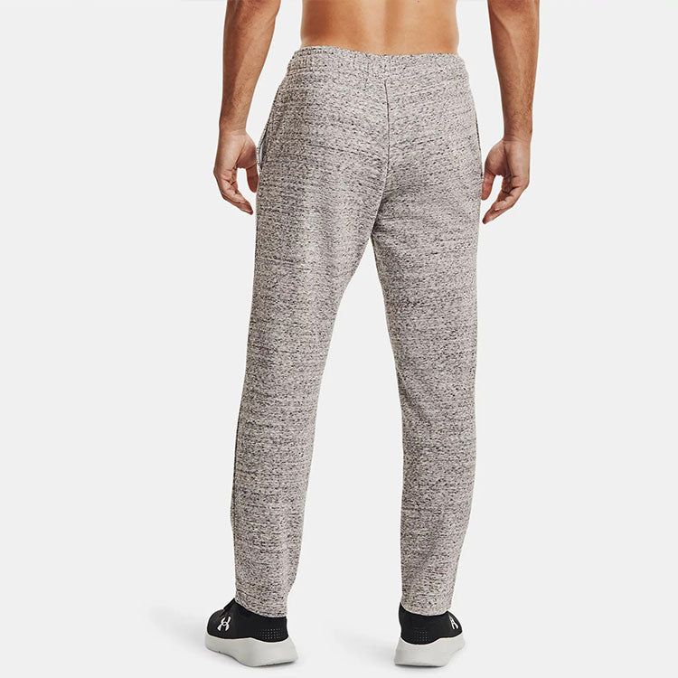 Under Armour Rival Terry Logo Fleece Sweatpants 'Grey' 1361644-112 sold by KicksCrew product image thumbnail 5