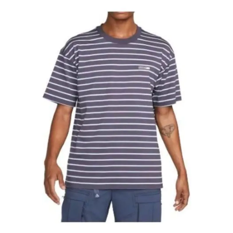 Nike ACG Stripes T-Shirt 'Purple White' FB8130-015 sold by KicksCrew