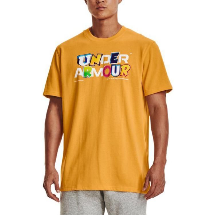 Under Armour Endorsed Heavyweight T-shirt 'Yellow' 1373999-782 sold by KicksCrew product image thumbnail 4