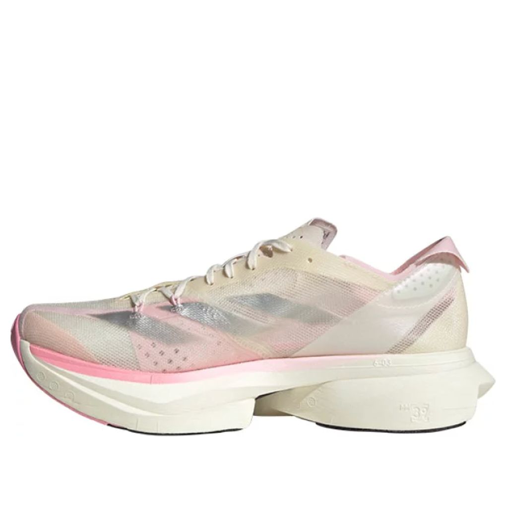 adidas Adizero Adios Pro 3 'White Silver Clear Pink' IG6440 sold by KicksCrew
