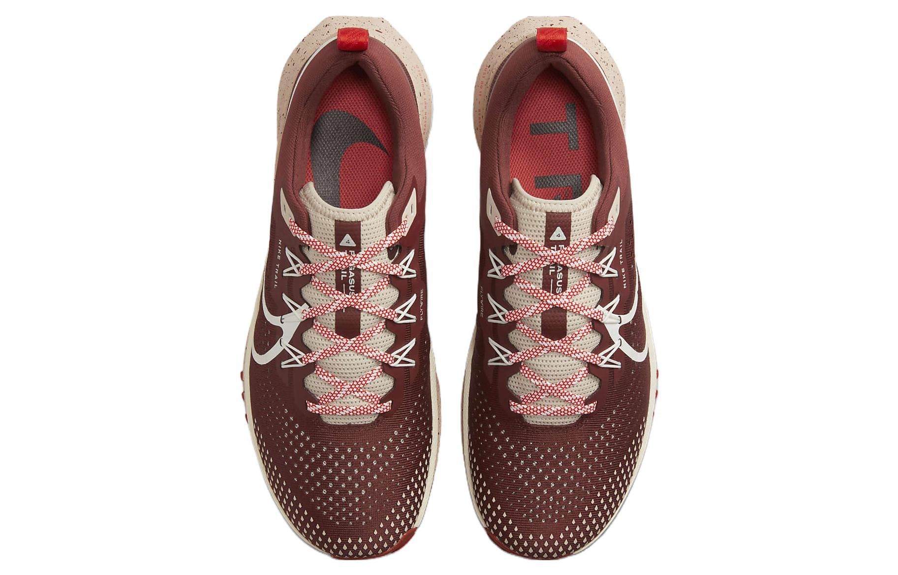 Nike React Pegasus Trail 4 'Dark Pony Picante Red' DJ6158-200 sold by KicksCrew product image thumbnail 4