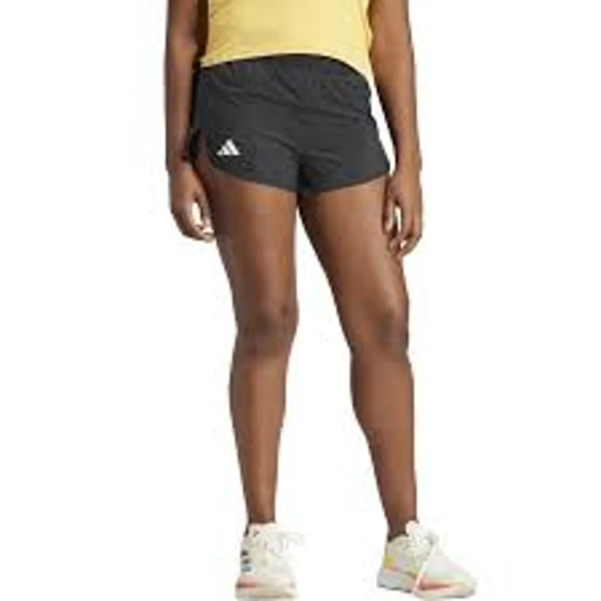 (WMNS) adidas Adizero Essentials Running Shorts 'Black' IN8707 sold by KicksCrew product image thumbnail 2