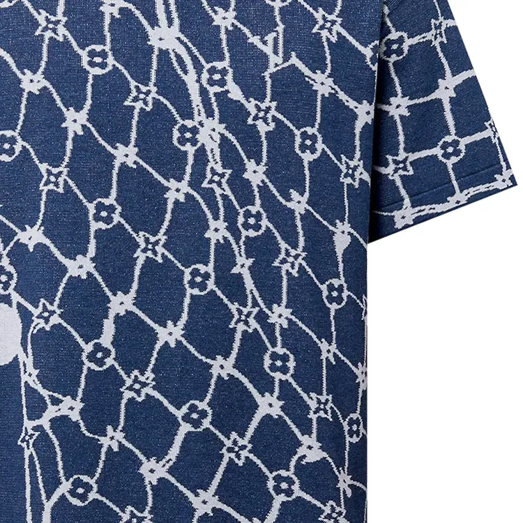 LOUIS VUITTON Cotton T-shirt 'Blue' 1AFQQR sold by KicksCrew product image thumbnail 5