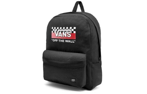Vans Logo Backpack 'Black' VN0A4UQ7BLK sold by KicksCrew