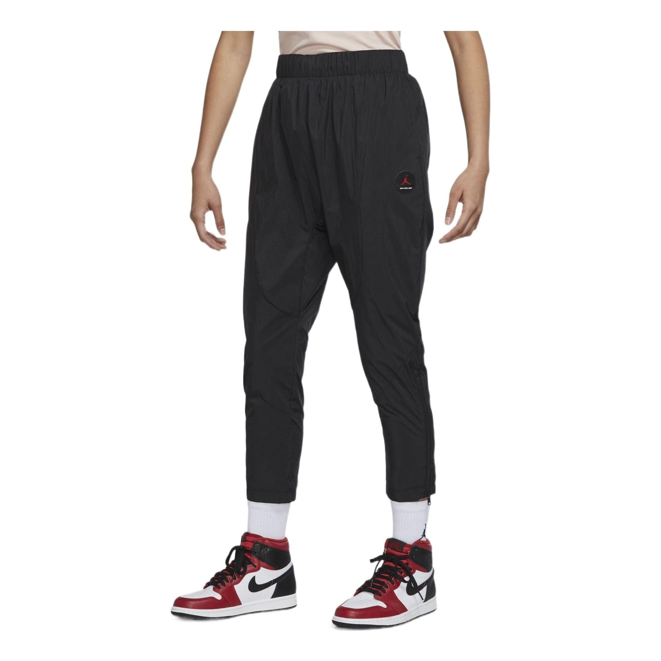 (WMNS) Air Jordan x Nina Chanel Abney SRT Pants 'Black' DO4155-010 sold by KicksCrew